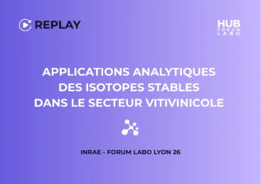 Applications analytiques des isotopes stables dans le secteur vitivinicole - INRAE